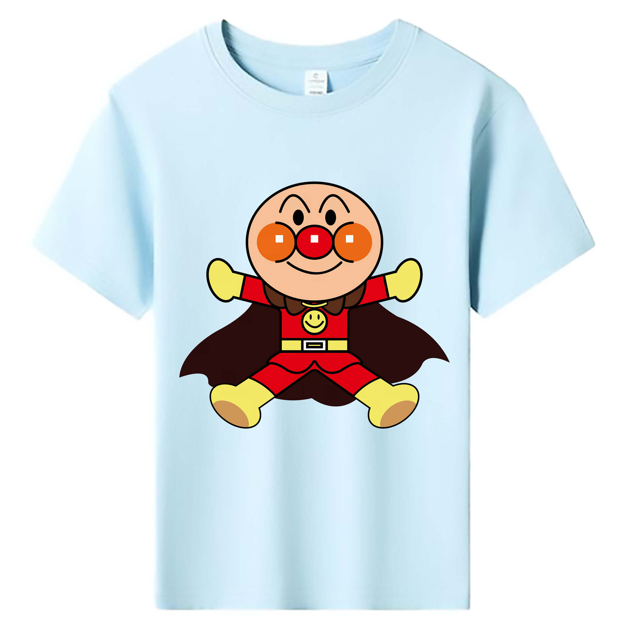 （画像用） アンパンマン Anpanman 綿100％キッズTシャツ（フロントプリント）
